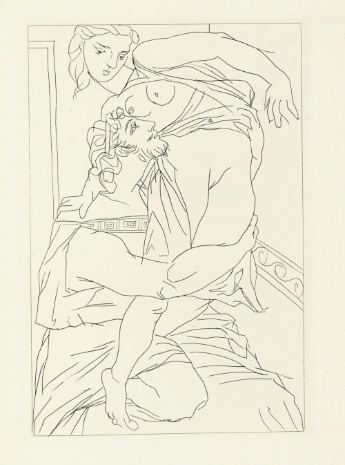 ochyming:PABLO PICASSO  1881-1973Aristophanes, Lysistrata, The Limited Editions Club, New York, 1934