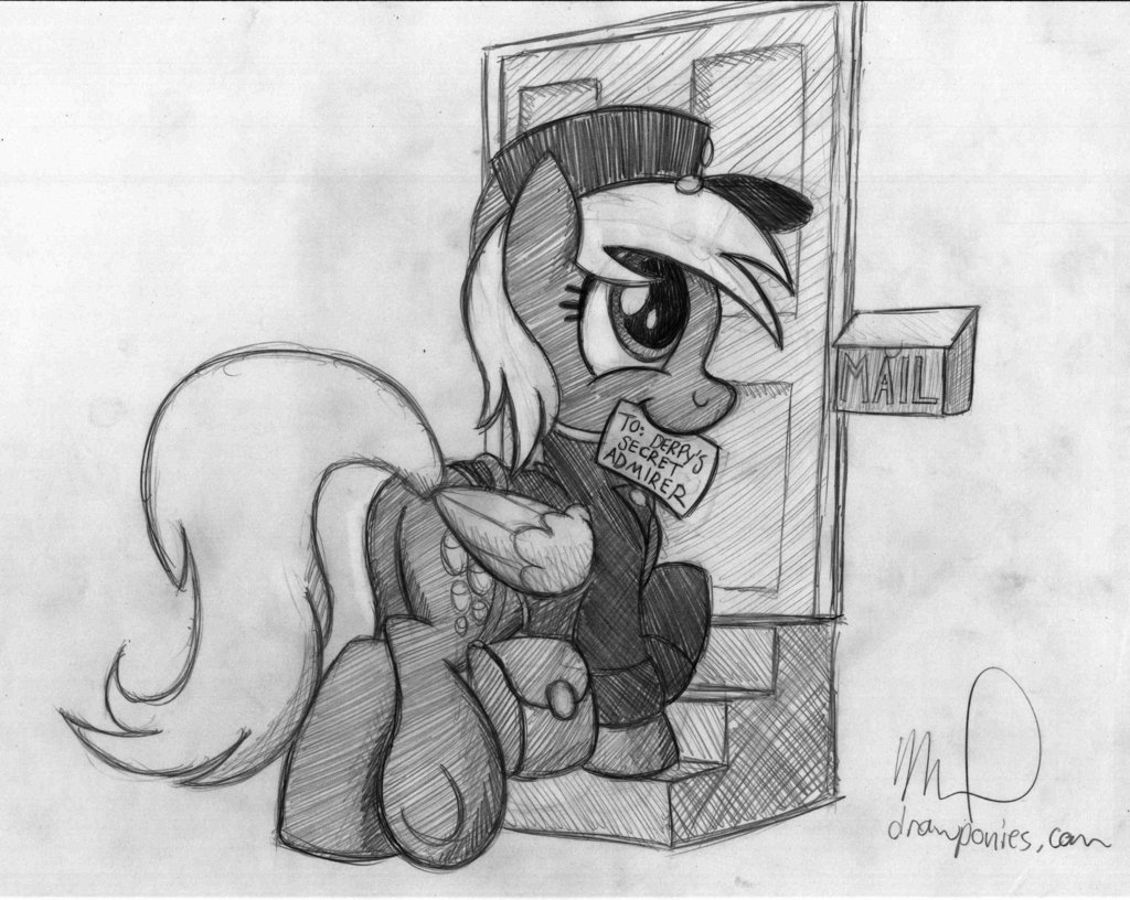 belladonna-saboteur:  Derpy’s Special Letter by drawponies  x3 &lt;3