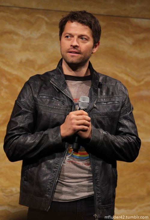 mfluder42: Misha Collins during the opening ceremony of the All Hell Breaks Loose (AHBL) V conventio