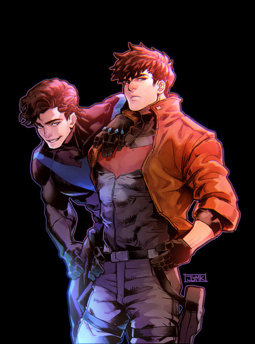 jjmk-jjmk:Dick/Jay fan art