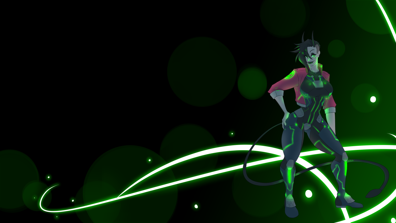 Garret2 plus desktop backgroundShade commission for The_Bandit