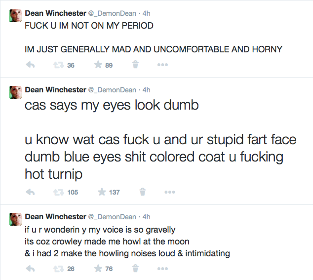 mishasminions:  FOLLOW @_DEMONDEAN