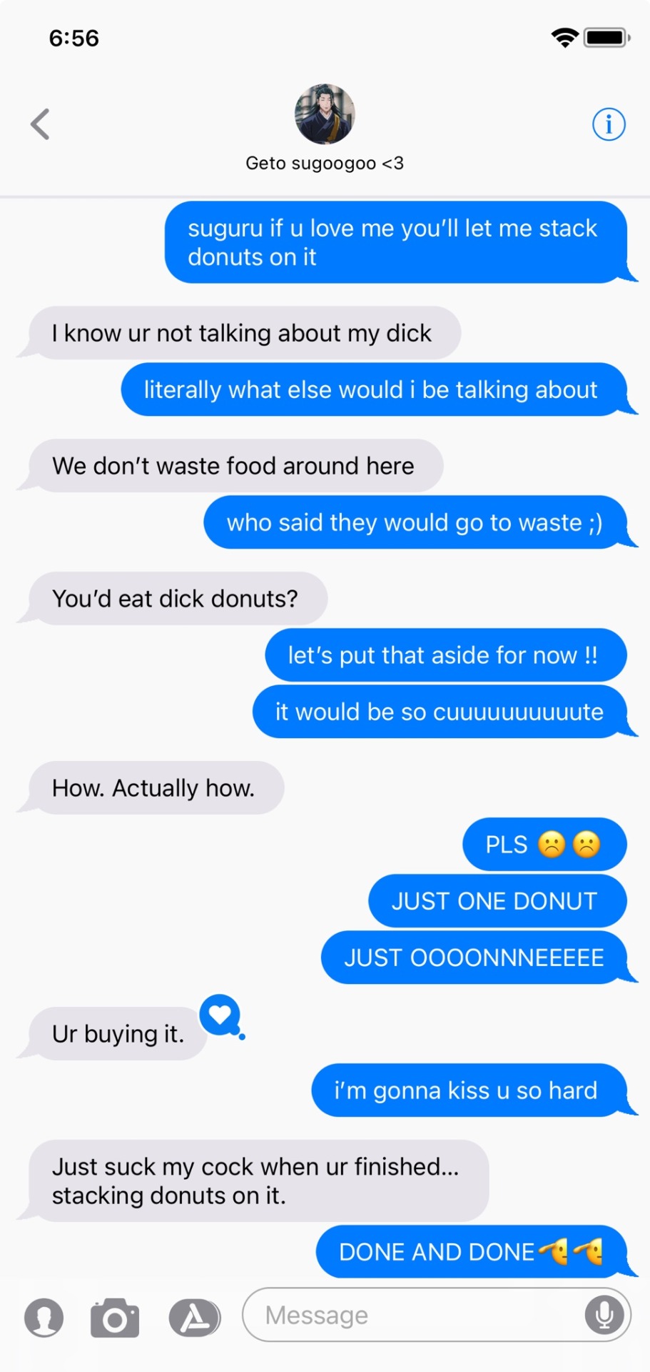 Asking Them If You Can Stack Donuts On It