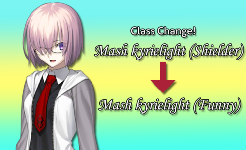 elizabethbathoryofficial: The rise and fall of Mash Kyrielight (Funny).