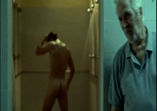myprivatelockerroomblog:  famousmaleexposed:     Miguel Ángel Silvestre naked  in “La Distancia” Follow me for more Naked Male Celebs! http://famousmaleexposed.tumblr.com/   Another hot showers scene in movies. Great butt ad dick!