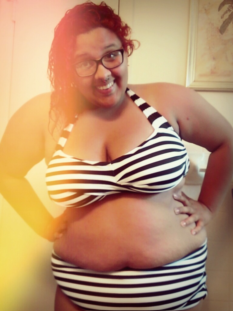 chubblebath:  Fatkini selfies just because. 