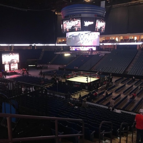 OH YEAH #wwetulsa (at BOK Center)