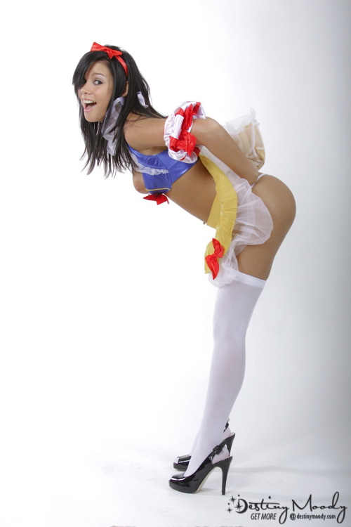 XXX babes-palace:  - Destiny Moody -  SNOW WHITE photo