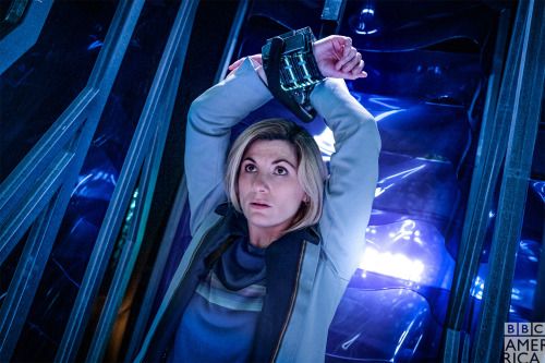 Took A Peek On Doctor Who's Instagram, Saw 13 With Her Wrists Tied Above Her Head, Looks Like She's Being