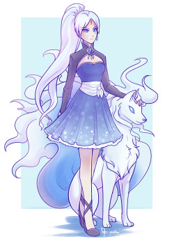 gaelfox:  Weiss would own an ice Ninetails.