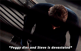 fyeahmarvel:Steve Rogers + signs depression + PTSD + grief