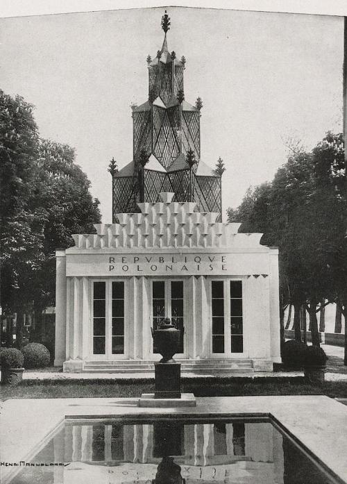 Pavillon de la Republique Polonaise, Exposition des Arts Décoratifs modernes, Paris, 1925