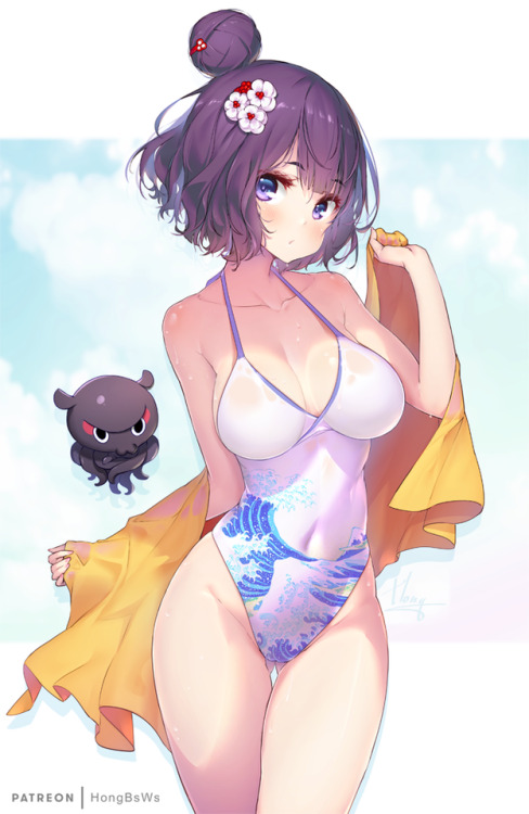 hong-bsws:    Hokusai (Fate Grand Order) adult photos