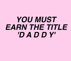 jerseydaddy-littleprincess:  1. Don’t call him Daddy if you’ve never spoken to them before. 2. Don’t call them Daddy if you’ve only known them a few days. 3. Don’t call them Daddy if you’ve only known them a few weeks.  Well…. Unless you’re