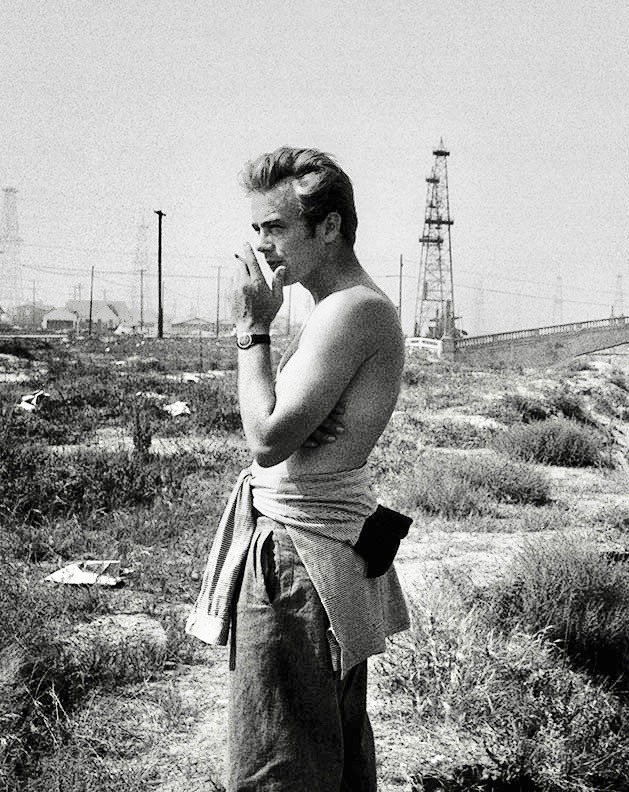 summers-in-hollywood:  James Dean, Venice, California, 1955. Photo by Sanford Roth