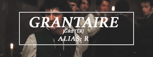 thedamnstars: Barricade Boys → Grantaire (2/?) “However, this sceptic had one fanaticism. This fan