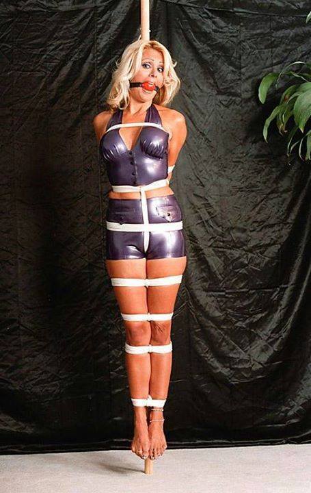sensualhumiliation:  katie, this is for you… Totally immobilized and exhibited