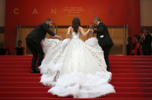 jeeez-louise:Jessica Jung in Rami Kadi at the 2019 Cannes Film Festival opening & The Dead Don’t