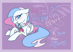 starcatcherscorner:  &lt;3 (Famosity: OMG AN UPDA- wait.. just a Hearts and Hooves Day card… I promise I’ll update sooooooon)  :3