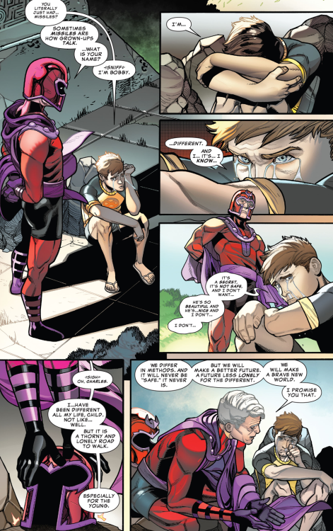 ruffboijuliaburnsides:thenightgaunt:why-i-love-comics:Marvel Voices: Pride - “Early Thaw” (2021)writ