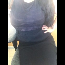 Office goth today since my boss is in Trinidad