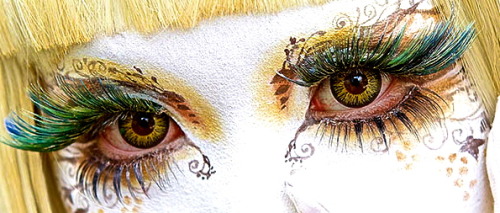 ghostlygems:Minori’s Stunning Eye Makeup(x) (x)~Source: Tokyo Fashion