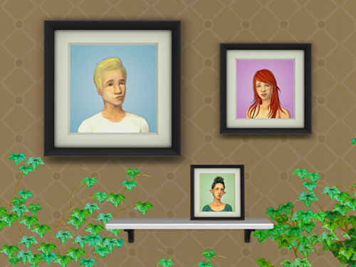 deedee-sims: Changeable Sim Portrait (with tweaks) I recently found Lucas’ customizable sim portrait