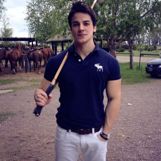 Polo stud. Screw the horse, come ride me hard. 