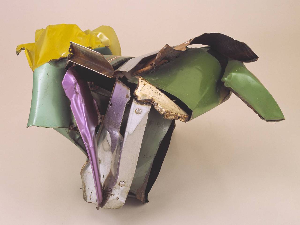 cavetocanvas: John Chamberlain, Kora, 1963