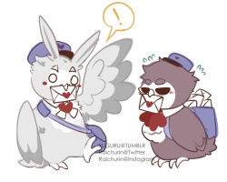 suguru: happy owl-entines day!!