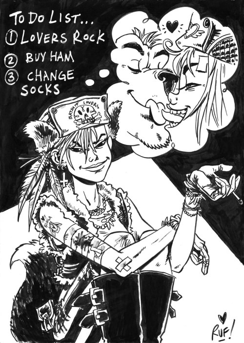 rufusdayglo:  TANK GIRL art for sale at ARTDROIDS  Love ‘n’ Tanks XXX Rufus 