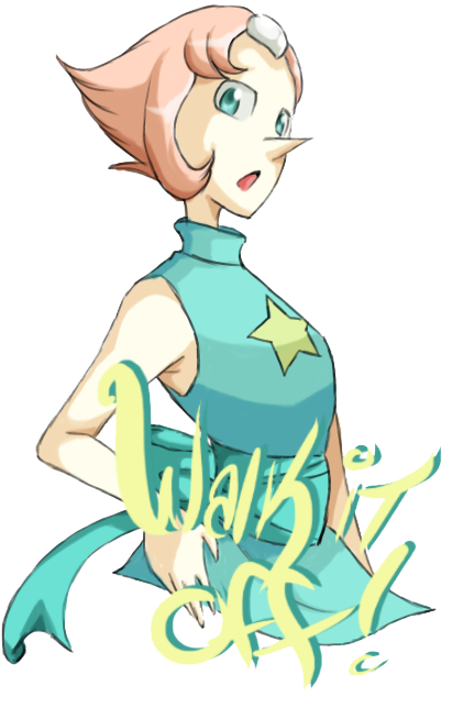 a-rose-in-blue:  Drew my gem wife~~ Pearl baby! ♥