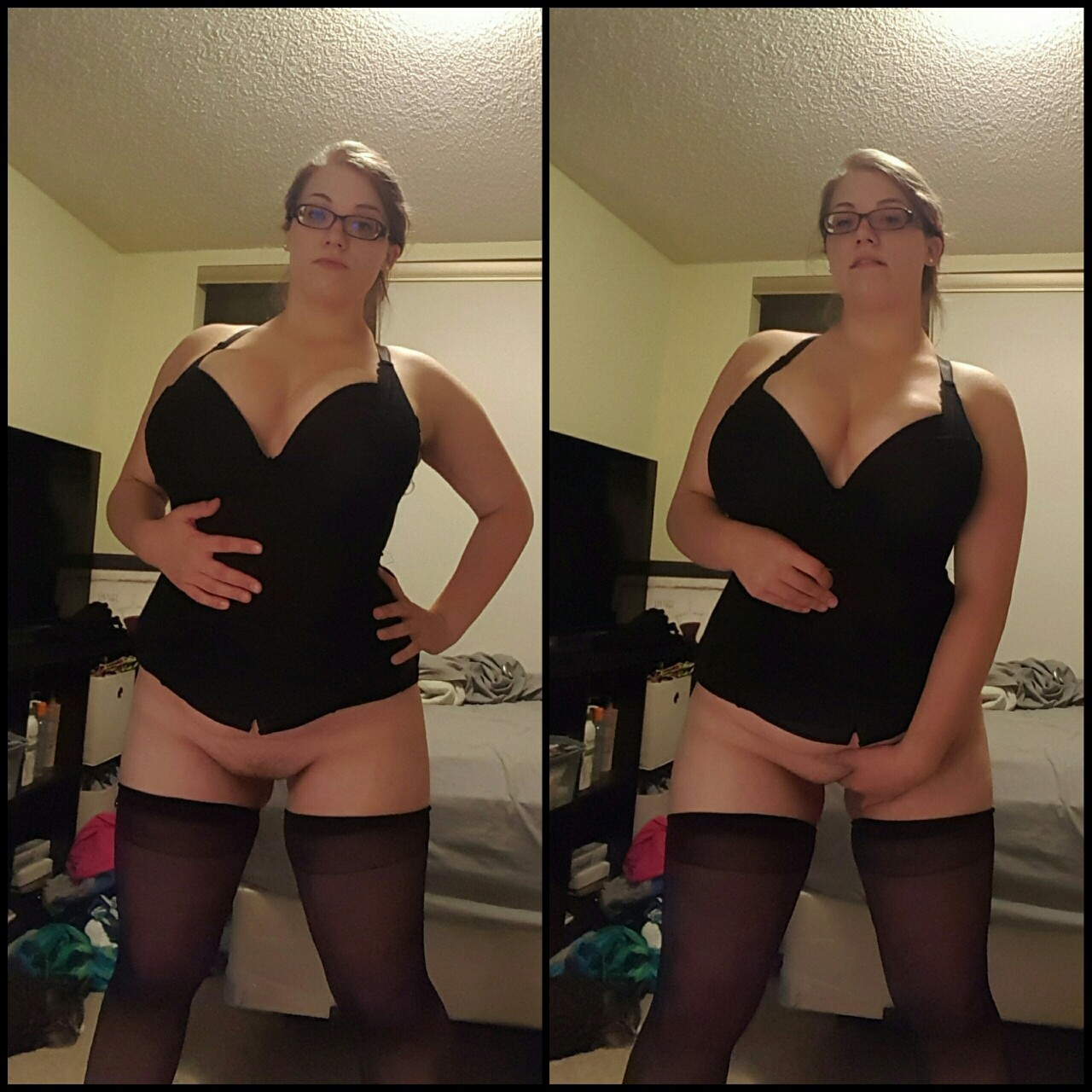 littlemissmelissa69:  I got some new lingerie thanks to a nice donation, decided