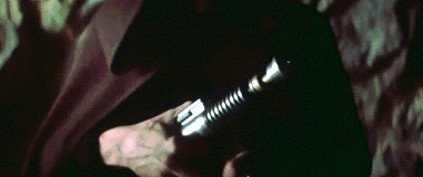zimeta:  Return of the Jedi deleted scene: Luke finishes his new lightsaber.  
