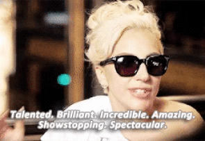 to sum up gaga’s halftime performance: