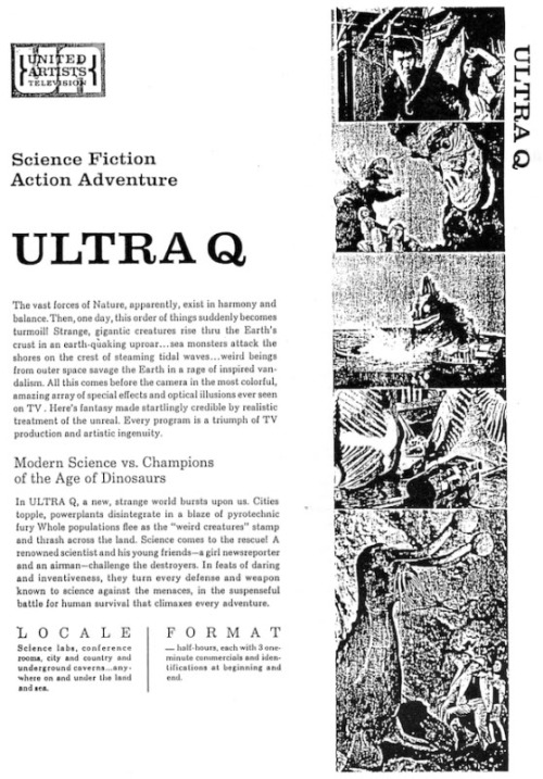  UA-TV Press Kit for ULTRA Q 