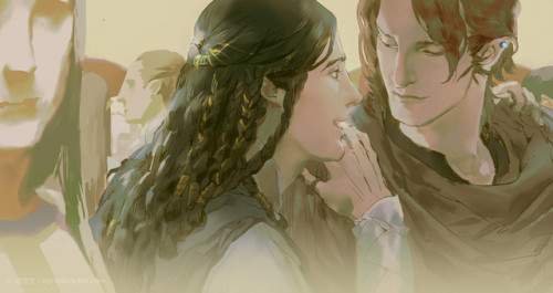 eldamaranquendi:Fingon & Maedhros by  塔牌堡 