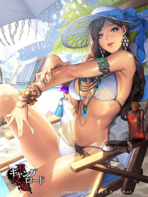 xsirboss:    gang road bikini    CACAO  https://www.pixiv.net/artworks/38216668