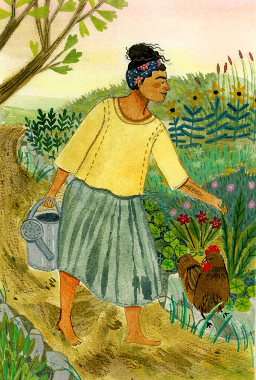 madisonsaferillustration: Hope everyone is enjoying gardening season! I am very grateful to have a l