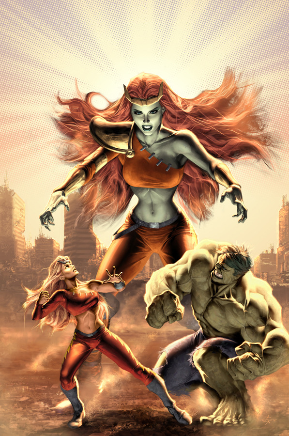 kinasin:  Alex Garner Marvel Comics~