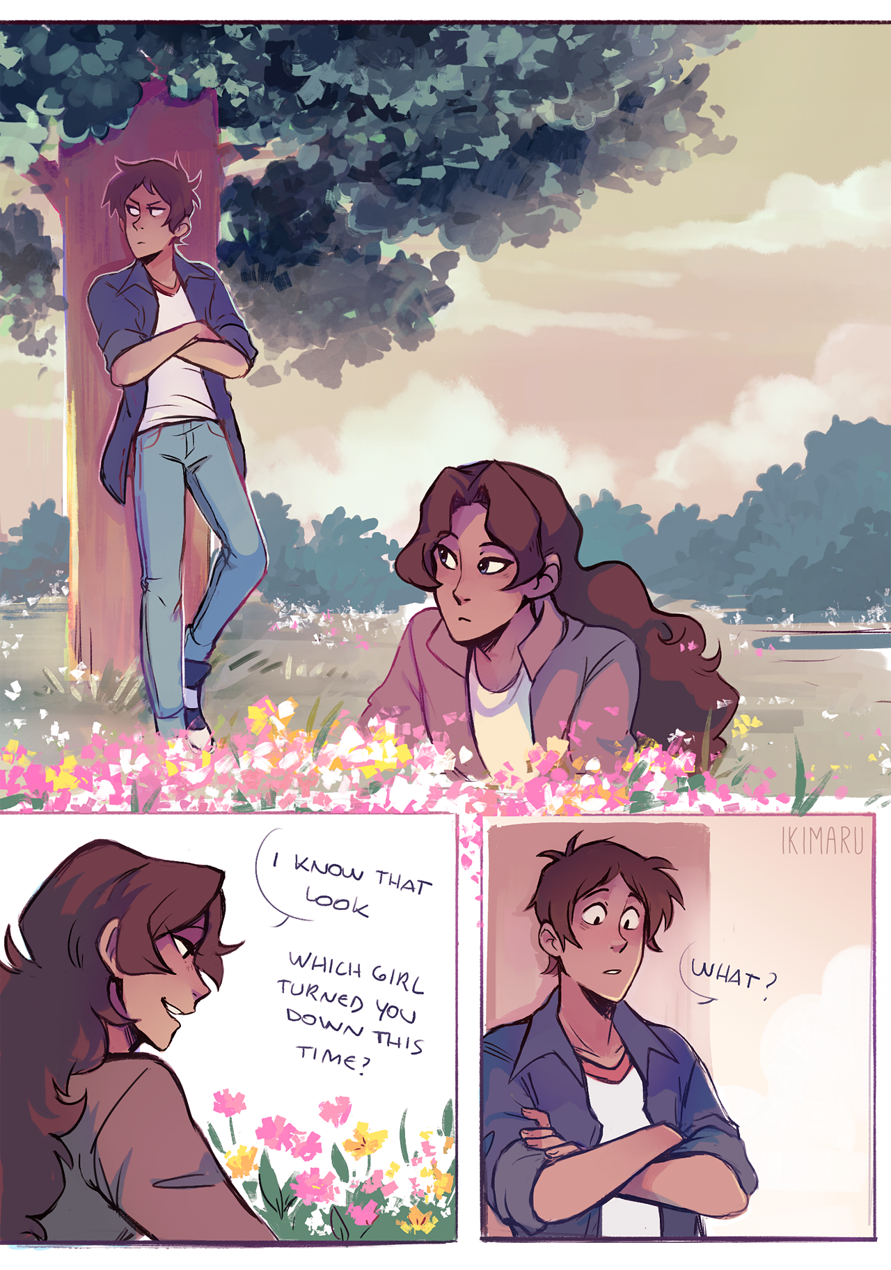 part 5 in which Lance is still thinking about it and Rachel has no time for that(she’s