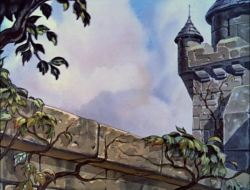 the-disney-elite: Original backgrounds from Walt Disney's Snow White and the Seven Dwarfs.