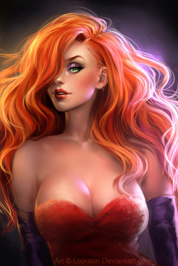   Jessica Rabbit by Loputon  