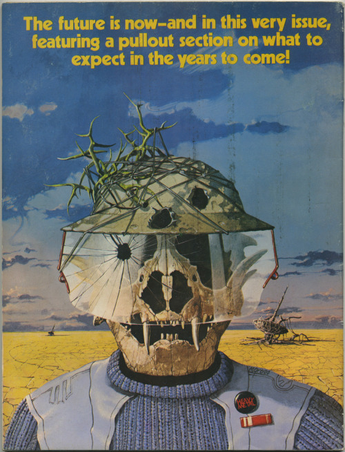 70sscifiart:  Skulls in helmets From my “Skull” tag. Featuring Jim Burns, Ray Feibush, and Richard Corben, among others.