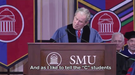 runningrepublican: sandsaltandsunshine: drinkingwhiskeyindixie: northgang: Former President George W