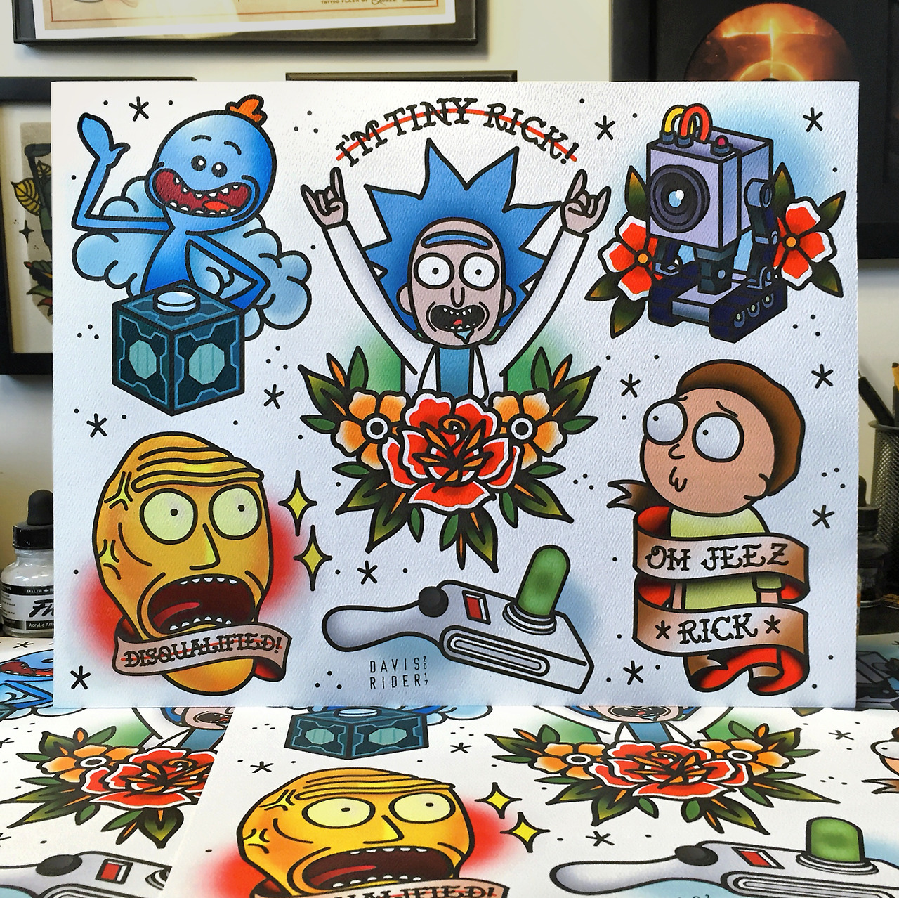 Top 63 Best Rick and Morty Tattoo Ideas  2021 Inspiration Guide  Rick  and morty tattoo Rick and morty Morty