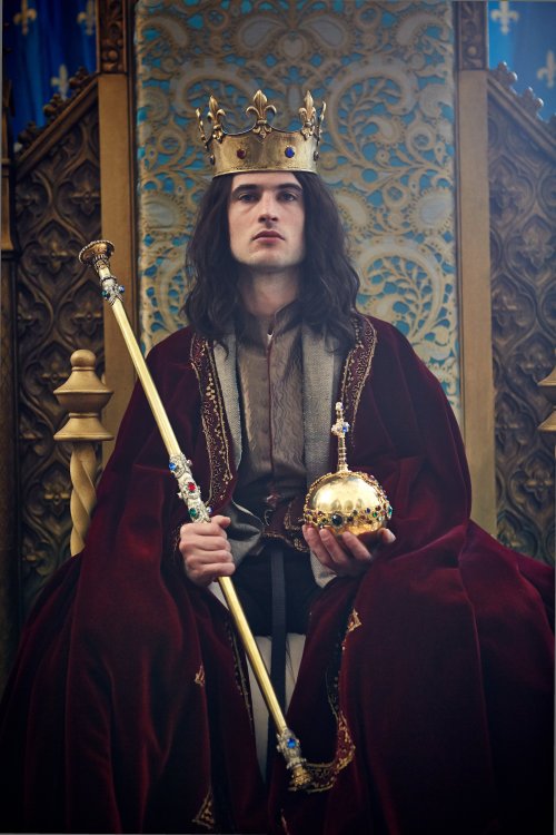 shakespearean: Tom Sturridge as Henry VI in The Hollow Crown: The Wars of the Roses. Watch HERE.