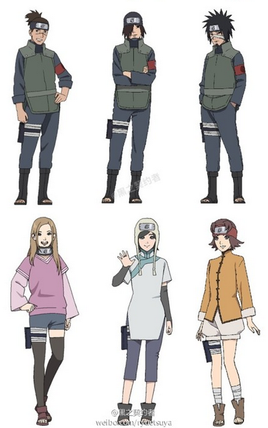 animepleasegood2:  Naruto the last Movie - Illustration characters design  OMG! NaruHina have kids ! XD  