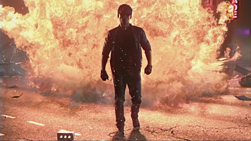 motioninpictures:  Kung Fury (2015)Director: David SandbergDirector(s) of Photography: Linus Andersson. Mattias Andersson, Jonas Ernhill, Martin Gardemalm, & Henning SandstromArt Director: Janne WidmarkAspect Ratio: 1.85:1If you have not yet watched