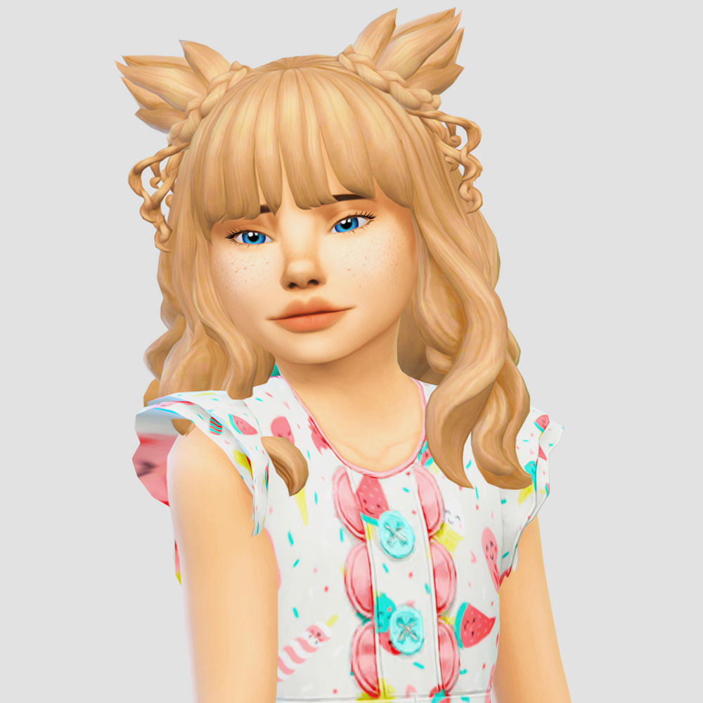 milkyki: kids hair conversion kitsune hair by... - Emily CC Finds